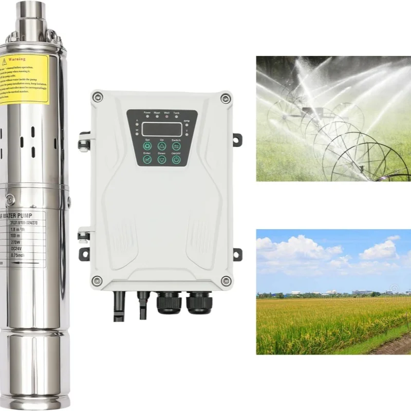 high pressure irrigation 2 inch solar powered water submersible deep well pump