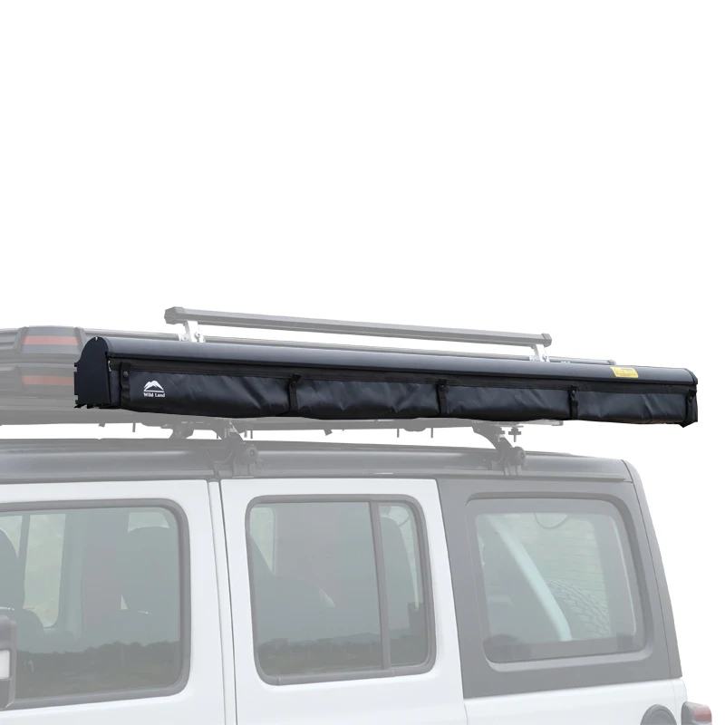 Extendable Aluminum Car Side Awning by Wild Land Ideal 4WD Accessory Outdoor Camping and Recreation for 4x4 Vehicle SUV Camping