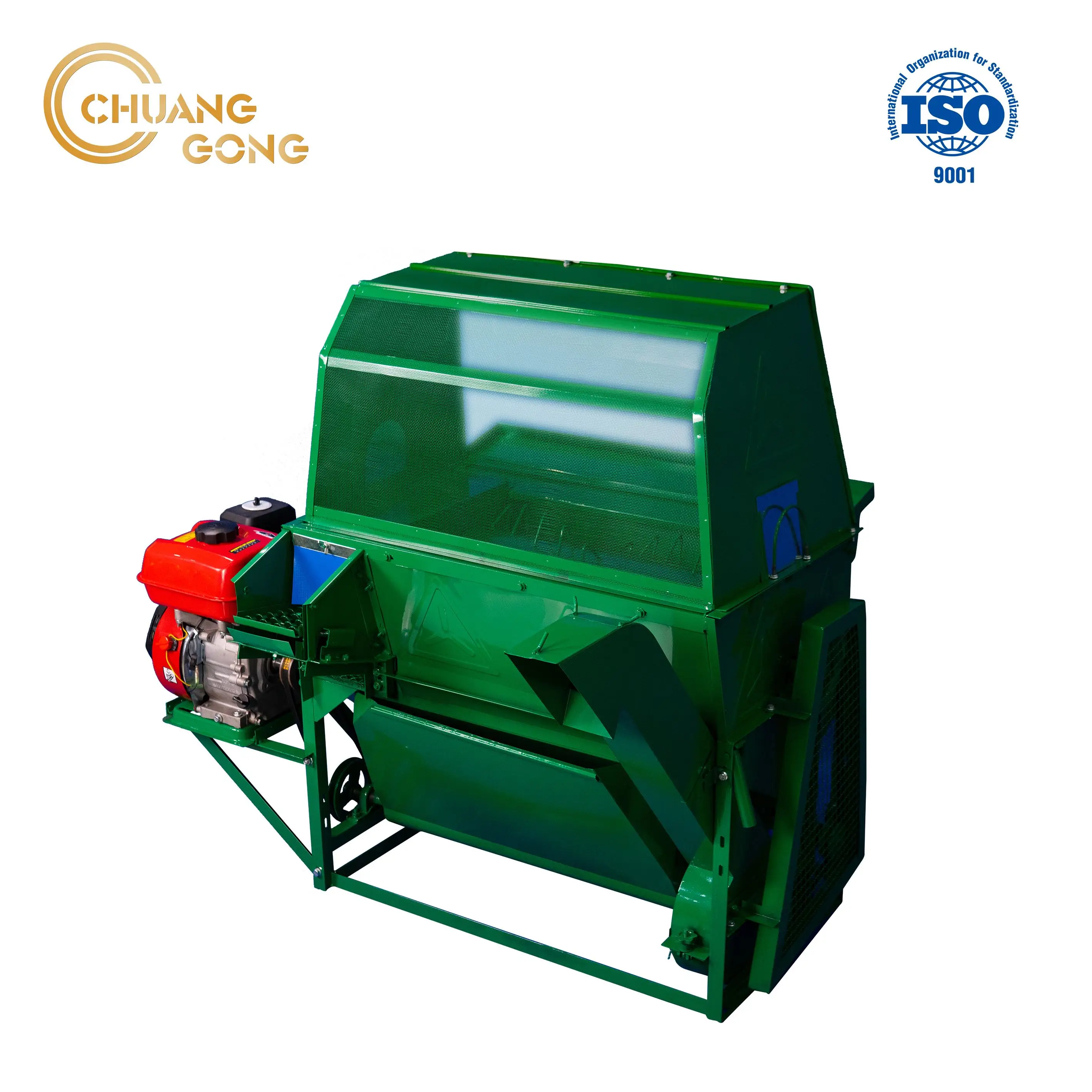 High Production Rice Harvest Machine Auto Paddy Thresher Price
