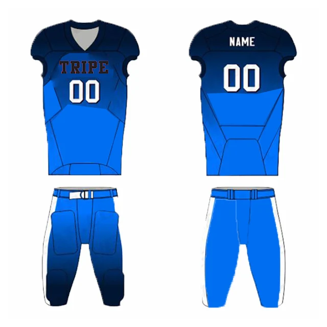 Full sublimation American football jersey custom team football jersey