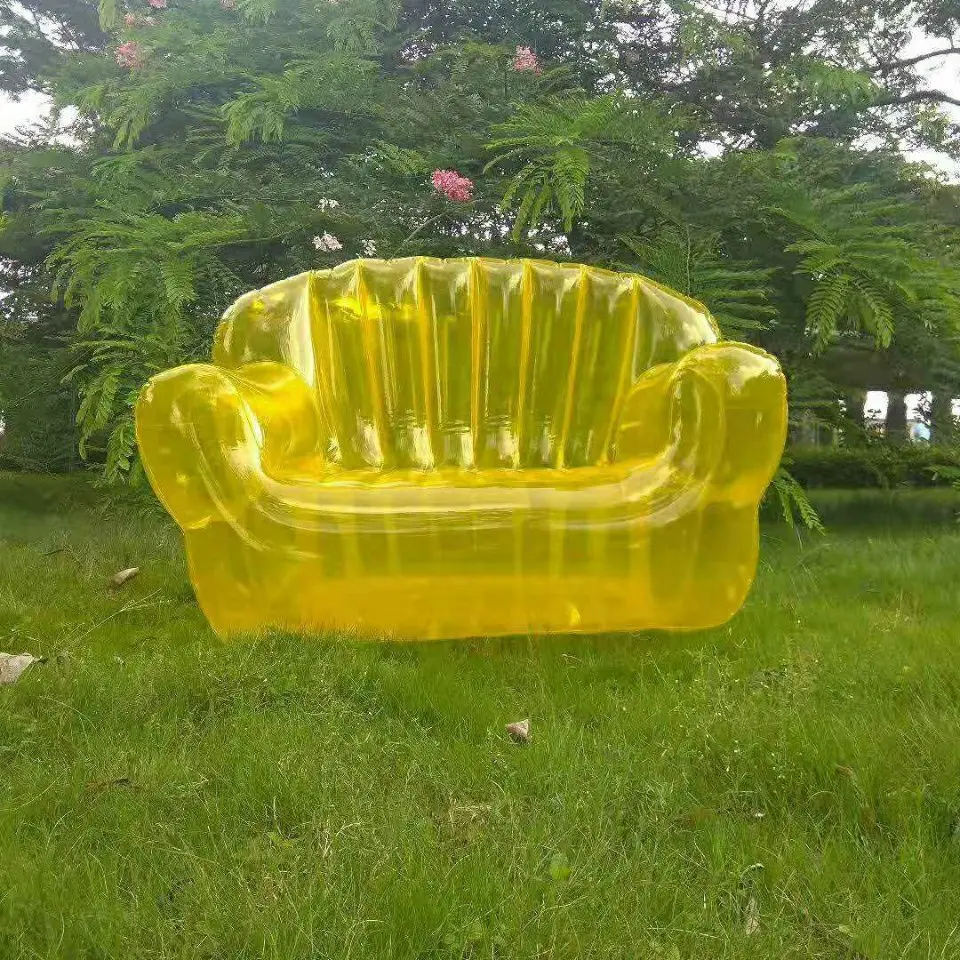 Popular Cheap Portable Relaxing Bubble Inflatable Lounger Couch Air Sofa Chair