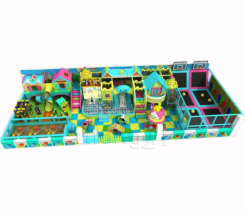 2019 kids castle new indoor playground ball pool equipment