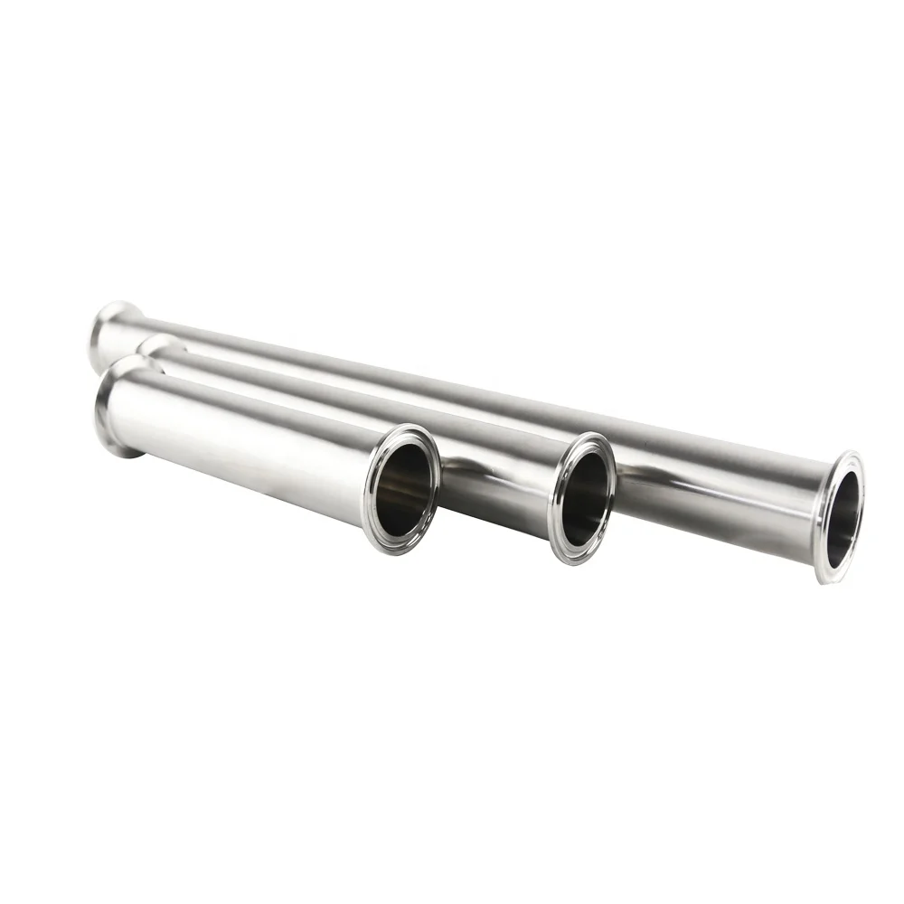 Stainless Steel Ss Ss304 304 316 Tc Tri Jacket Sanitary Ferrule Tube Pipe 1.5\