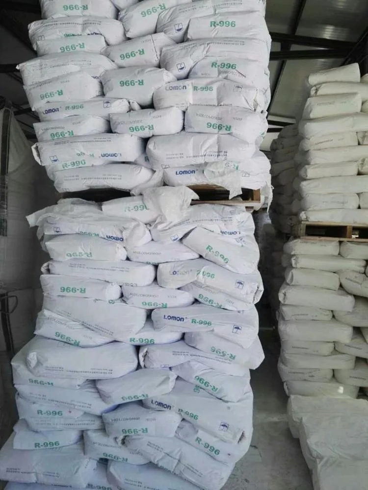 rutile titanium dioxide lomon r996 with the advatage of High scattering  and durability