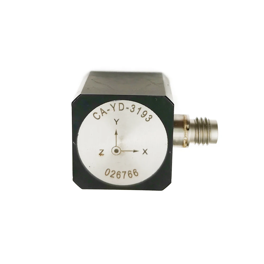 3 Axis mini accelerometer CA-YD-3193-5 100g 50mv/g IEPE vibration sensor