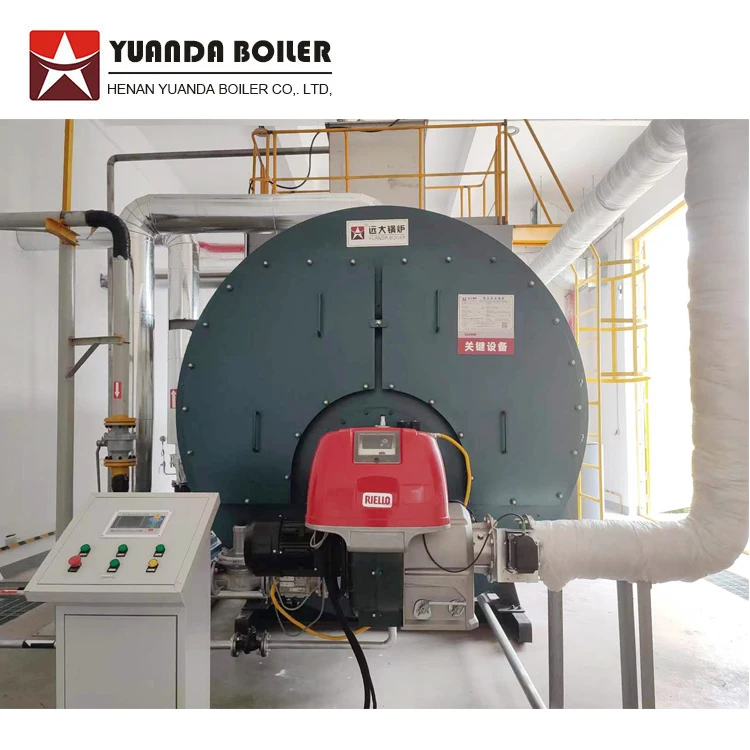 ASME certified Natural propane Methane lpg Gas fuel Diesel Fired Hot Water Boiler For Hotel Greenhouse Hospital School