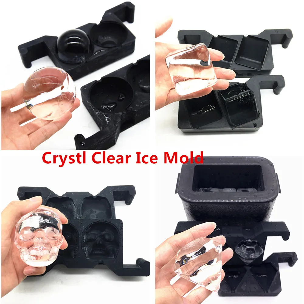 Оптовая продажа новинка 2023 бестселлер медленное плавление 2 дюйма большой квадратный прозрачный льдогенератор кристально чистый