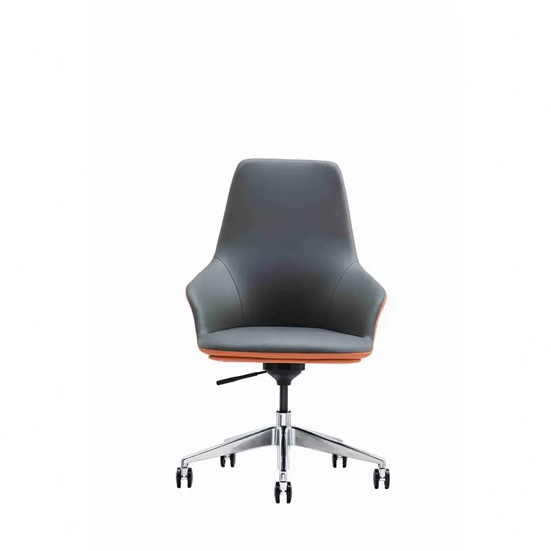 latest new luxury  modern leather chair genuine leather leisure chair leather chair living room