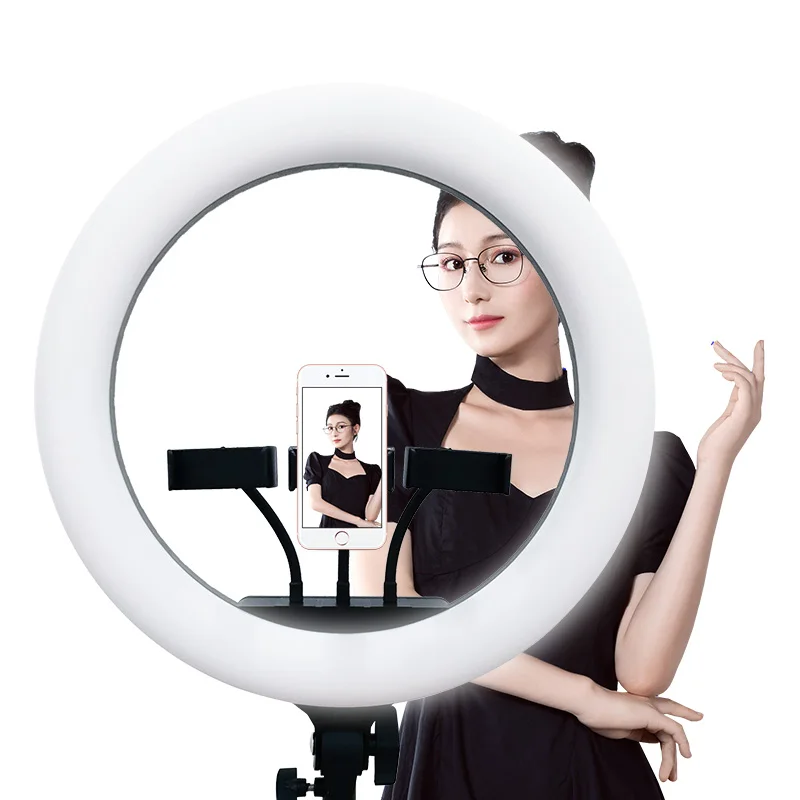 ring light Beauty 45cm 18inch circle lamp 65w 485 leds ansell ringers