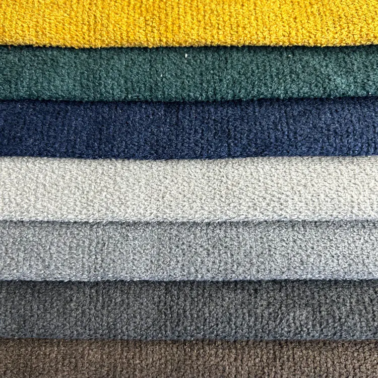 Home Textile Chenille Fabric Polyester Chenille Sofa Fabrics Velvet Fabrics For Furniture