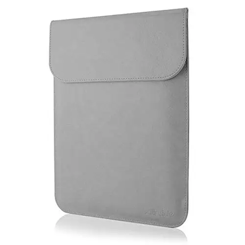 Laptop Sleeve Compatible with MacBook Air 11 For MacBook 12, PU Leather Laptop Case