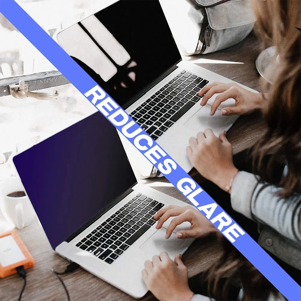 Easy To Install Clear Anti blue light Computer Screen Protector For Laptop Screen Protector