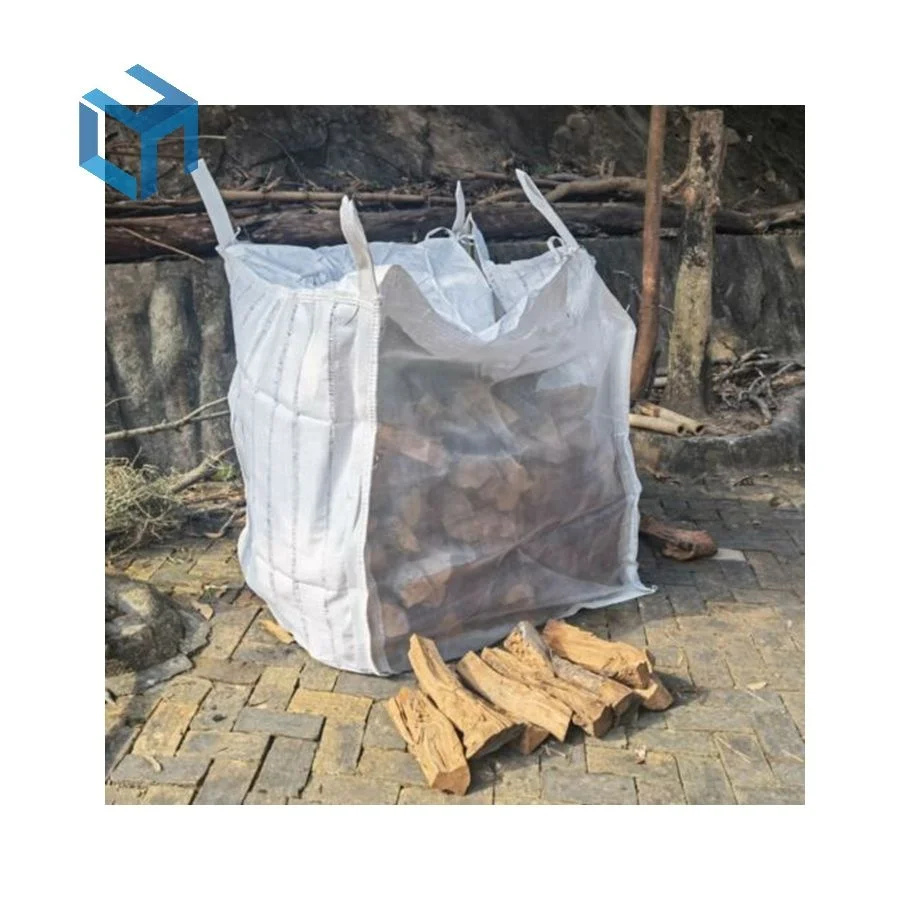 Firewood Mesh Big Bag Bulk Bag Filler Big Duffle Bag Storing Recycled Material Factory Price Shandong Product From China