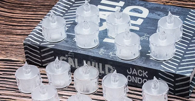 Wholesale candle LED light 7.5*10/12.5/15 cm moving flame led candles