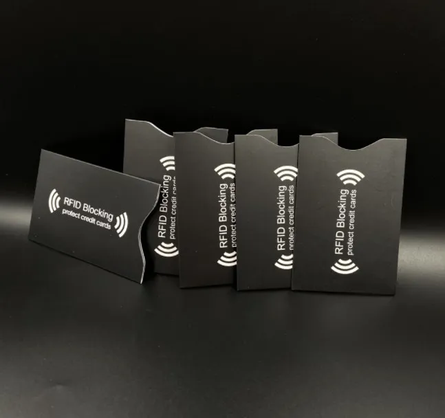 Identity Theft Protection Secure Sleeves for Credit Cards Wallet/Purse