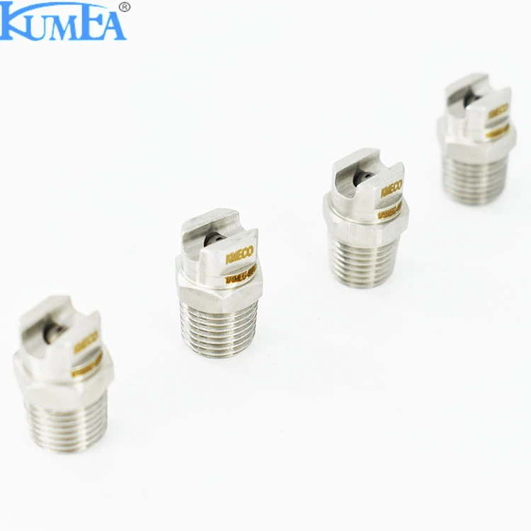 KUMEA 1/4 MEG SSTC Tungsten Carbide Orifice Insert Flat Fan Spray Nozzle