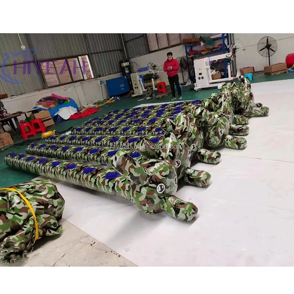 Unique design games amazing inflatable paintball bunker gun equipment for sports field