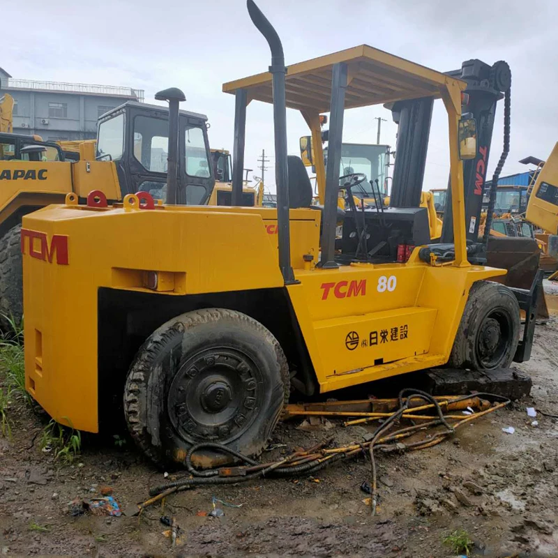 Original used TCM 8tons diesel forklift for sale