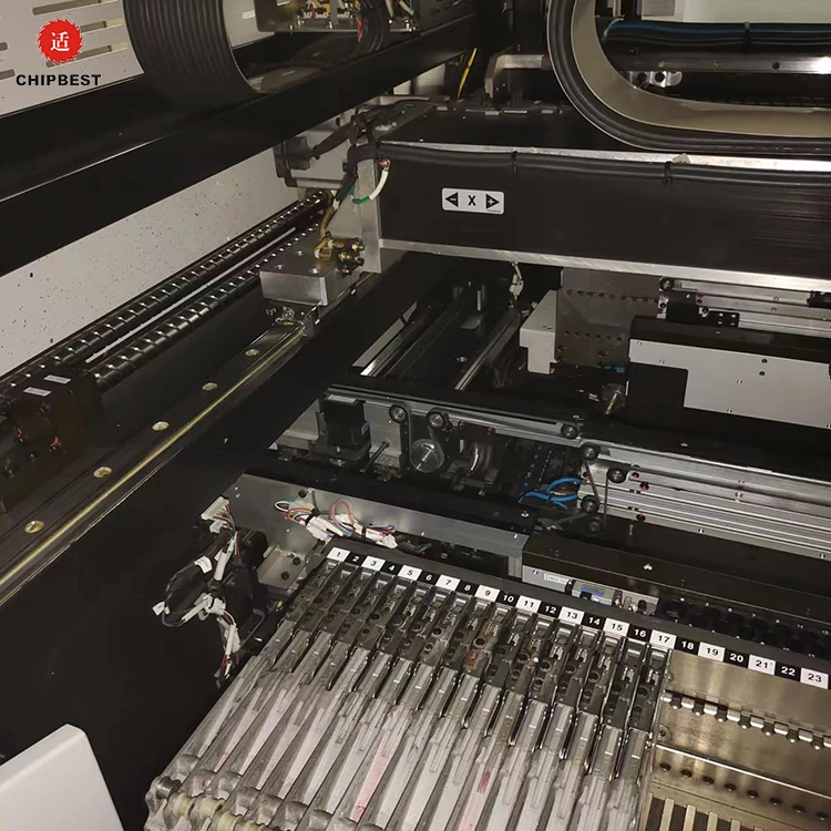Samsung SMT Machine Pcb Assembly Machine for Prototype Auto Nozzle Changer Hanwha Pick and Place Machine