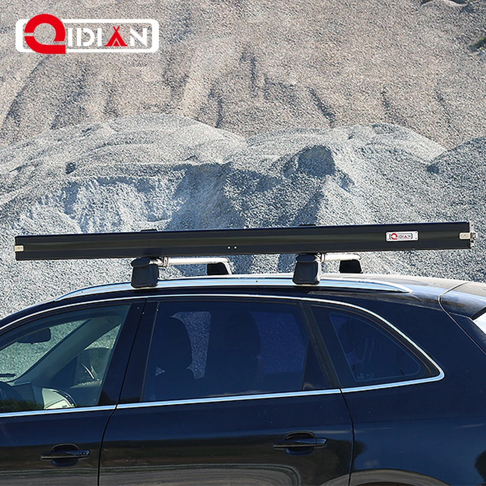 250*250 CM 4WD High Quality Overland Vehicle SUV Truck Aluminum Case Car Side Retractable Awning  UV Protection