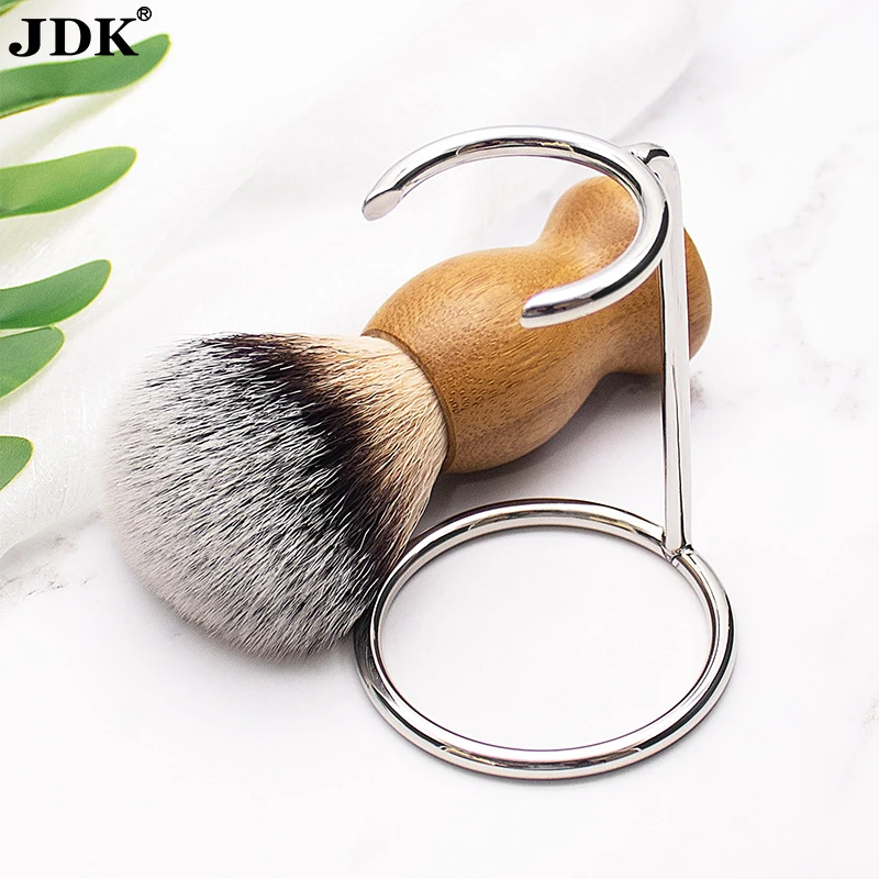 JDK Men Double Edge Razor stand Kit strop Straight Edge Razor Natural Wood Scale Sharp High Hardness Carbon Steel Stand