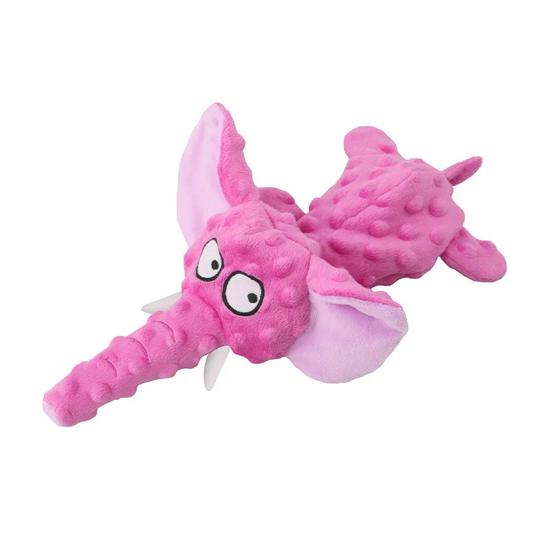 Interactive Unfilled Sound Paper Dog Chew Toy Crinkle Paper Dog Squeak Toy