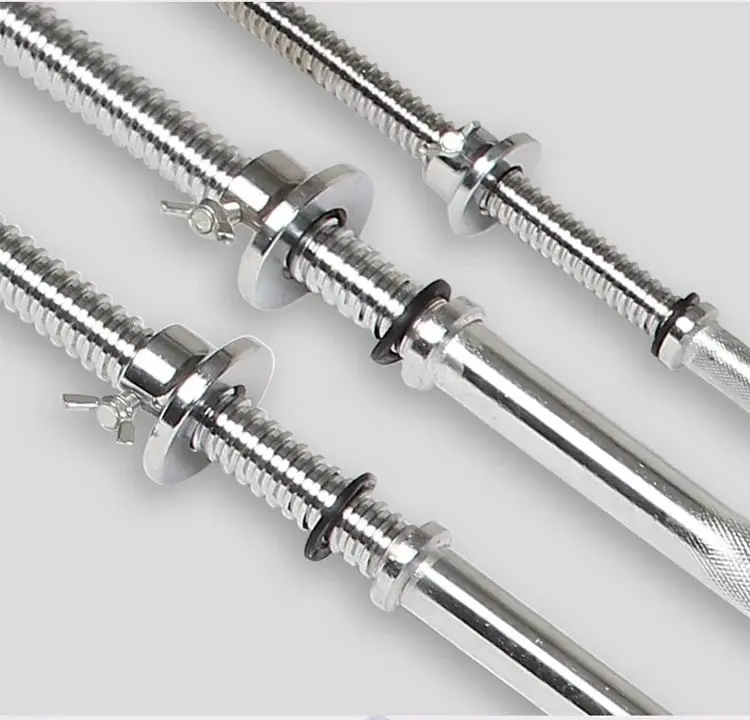 High Quality Fitness Training 1.8m 2.2m Electroplated Barbell Bar 15kg 20kg 700LBs Capacity Barbell Weight Lifting Bar