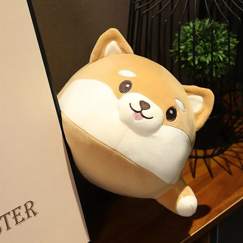 Cute Small Shiba Inu Plush Toy, for Bedside Decoration