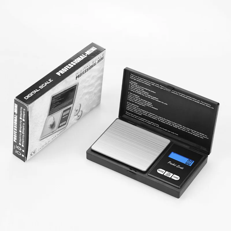 0 .001 Accuracy Digital Kitchen Scale Jewelry Gold Balance Weight Gram LCD Pocket Weight Electronic Scales 2021 New 50 200 0 01g