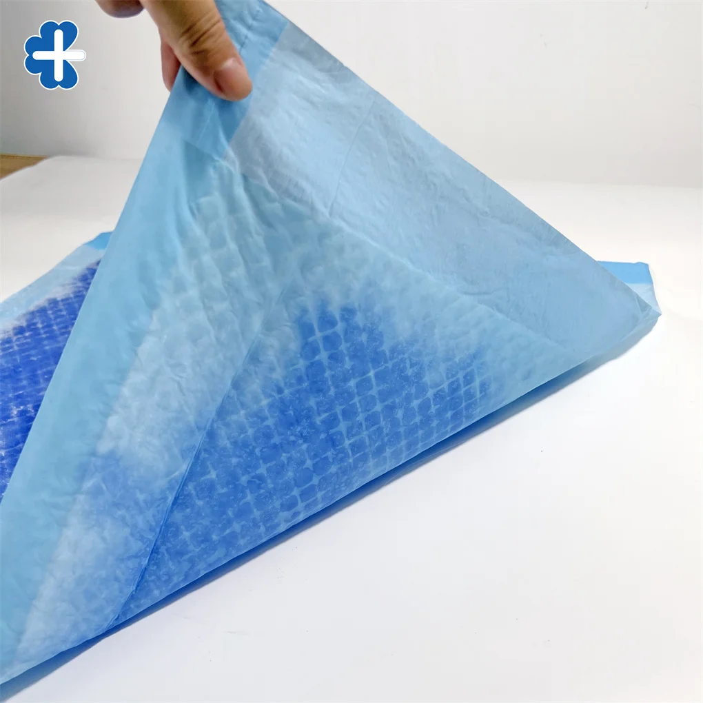 Suning Underpad Lowest Price Disposable Nursing Underpad PE Backsheet Disposable Changing Pads For Baby
