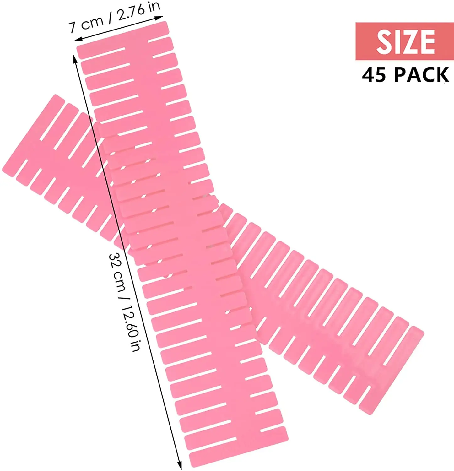 China Factory Custom Cheap Price Plastic Adjustable Kitchen  Drawer Storage Organizer Drawer Dividers