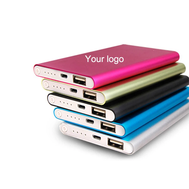 2022 Promotion Gift 5000mah Power bank 5000mah power banks mobile power supply portable battery charger