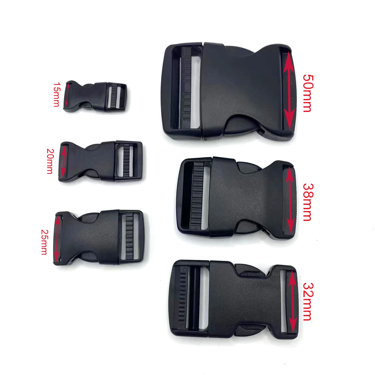 Custom Buckles Square Clasps Bags Clasp Accessories Metal Plastic Buckle For Backpack