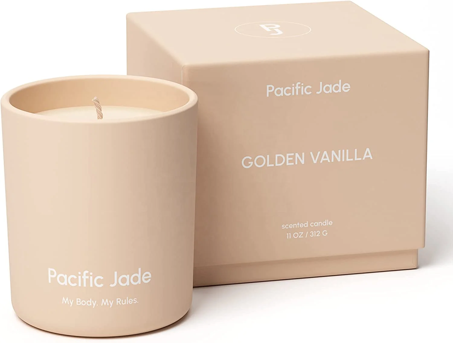 Home Decoration Custom Soy Wax Cement Scented Candle