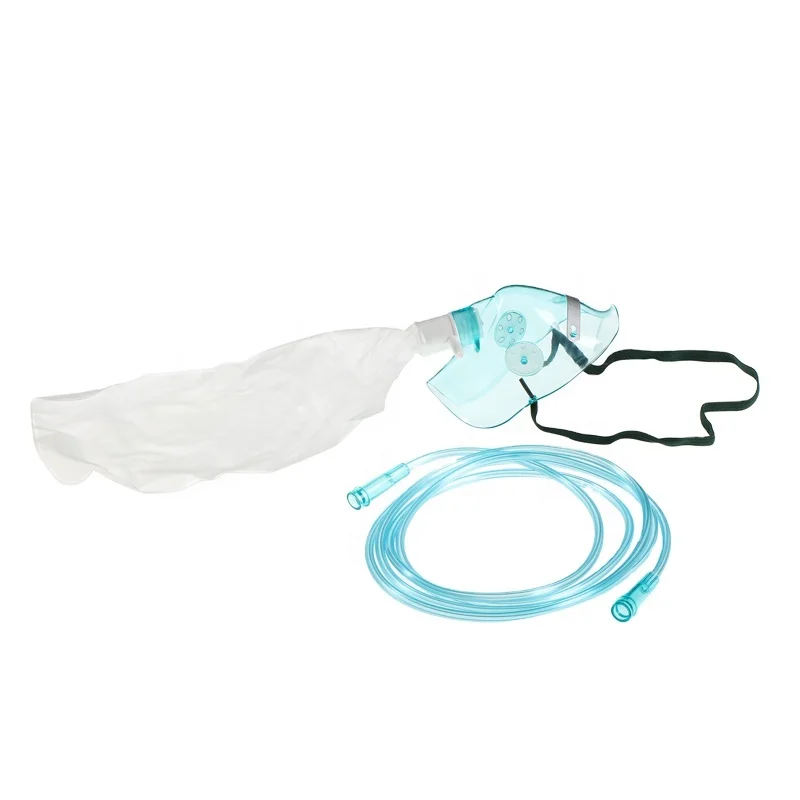 high quality simple eo gas sterilized non rebreathing oxygen mask oxygen mask