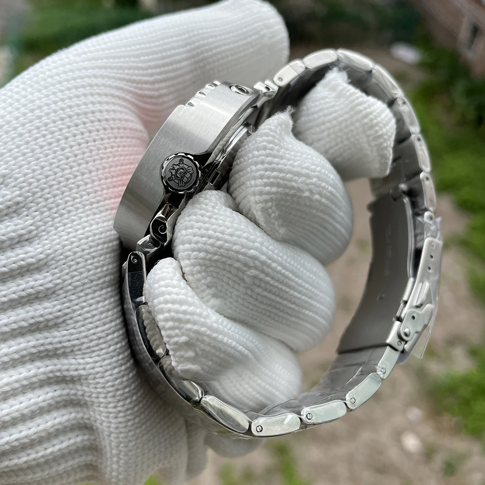 SD1975 New Arrival 2020 Steeldive Brand 300m Water Resistant Ceramic Bezel NH35 Automatic Dive Watch with blue dial