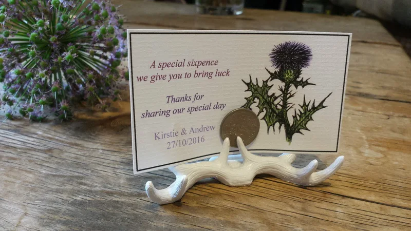 Wholesales Creative Design Antler Place Card/Photo Holder Rustic Wedding Favors Natural Themed Party Decor Name Card Holders