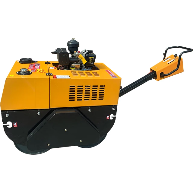 YH600B Hot sale building construction for ground electronically controlled hydraulic transmission double drum road roller