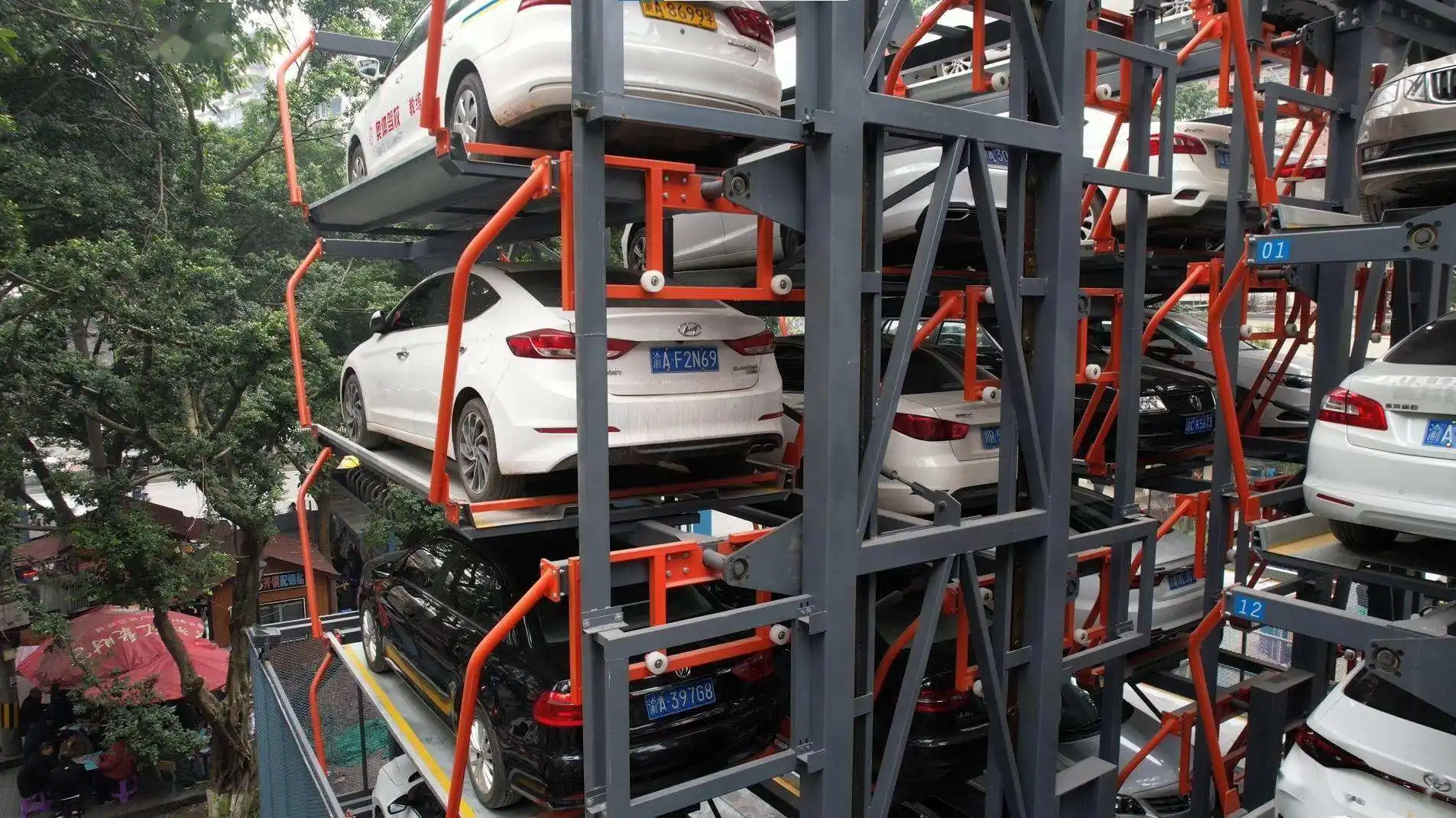 Vertical Rotary Parking System