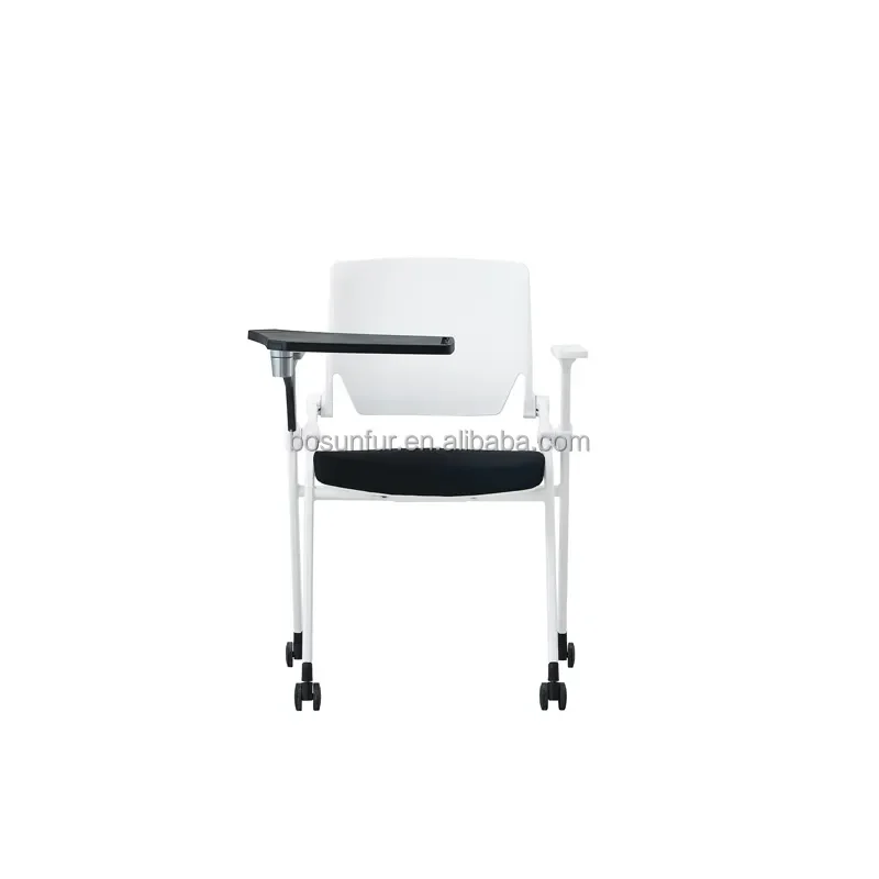Современный дизайн, стул для конференц-тренировок, студенческий стул с регулируемым складным блокнотом для письма