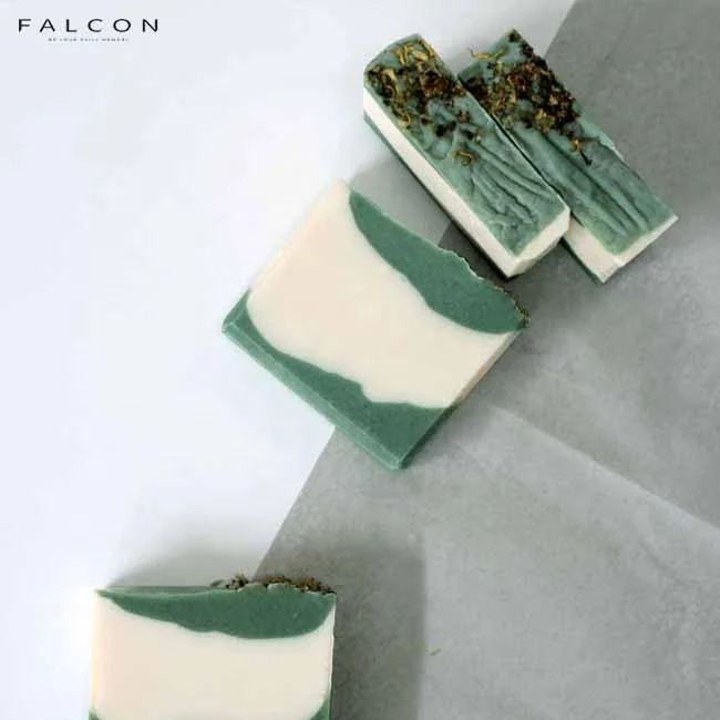 Matcha Tea Tree Cold Pressed 75g Handmade Soap Herbal Essential Oils Bar Soap Collection Moisturizing Face Soaps