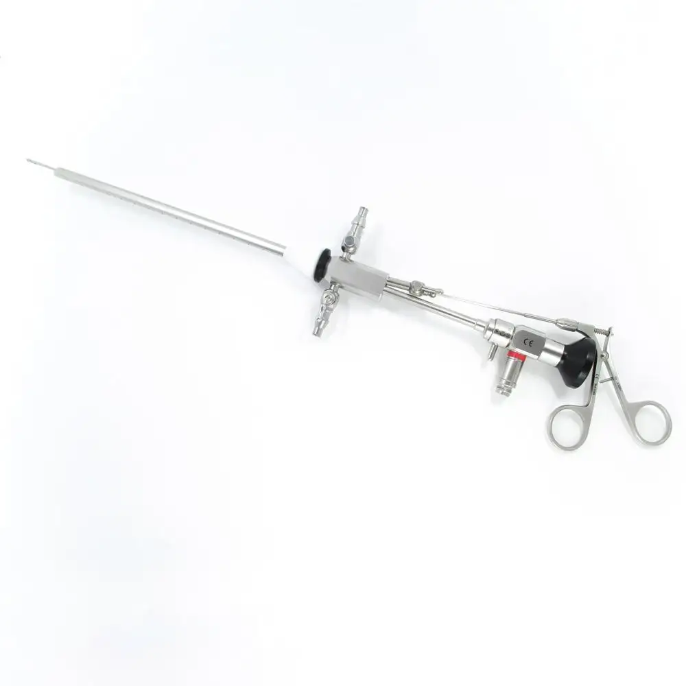 lockable type Rigid Hysteroscopy set Endoscope 4*302mm 30 degree with working sheath