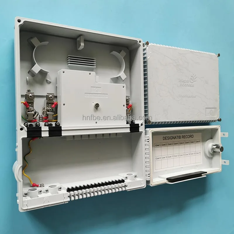 CIXI NAP IP65 Outdoor Waterproof 16 Core Ftth Equipment Fiber Optic Distribution Termination Joint Box Odp