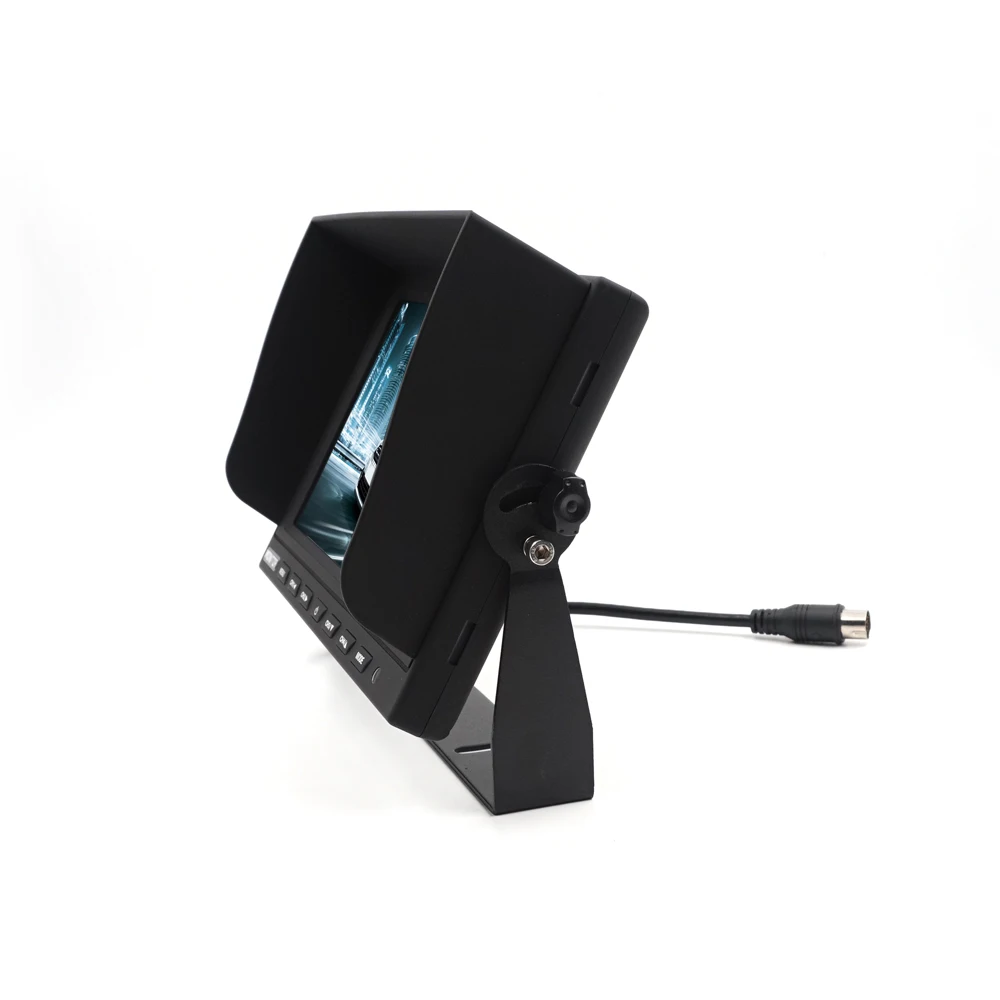 TS914 9inch built in quad  monitor for bus or Truck