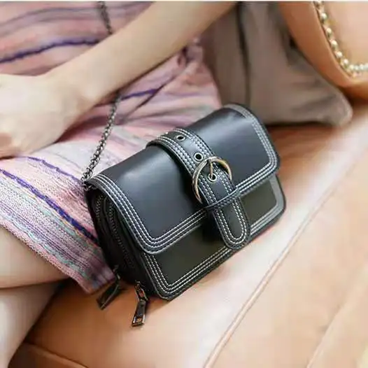 Новейшая Маленькая женская сумка для мобильного телефона из искусственной кожи на одно плечо Маленькая квадратная сумка