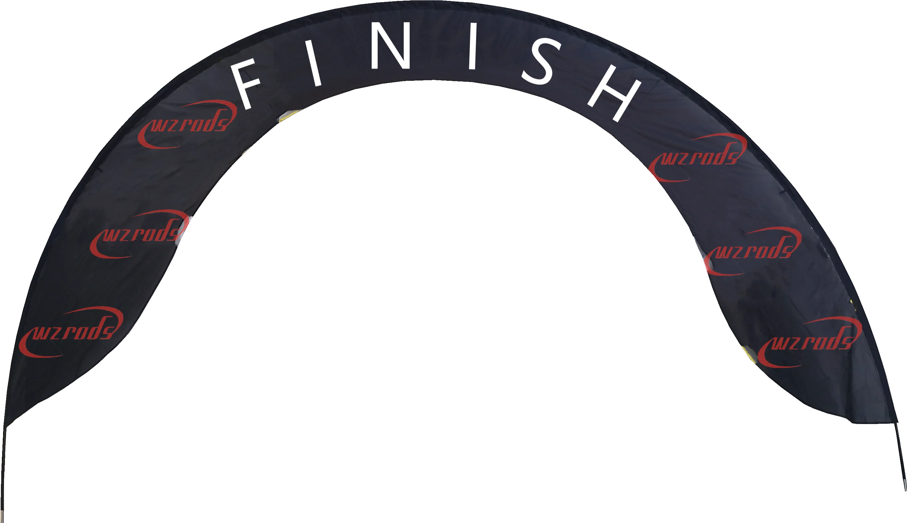 Weihai Wisezone popular booth arch event gate 5.5m convenient advertising promotion exhibition entrance frame running sports