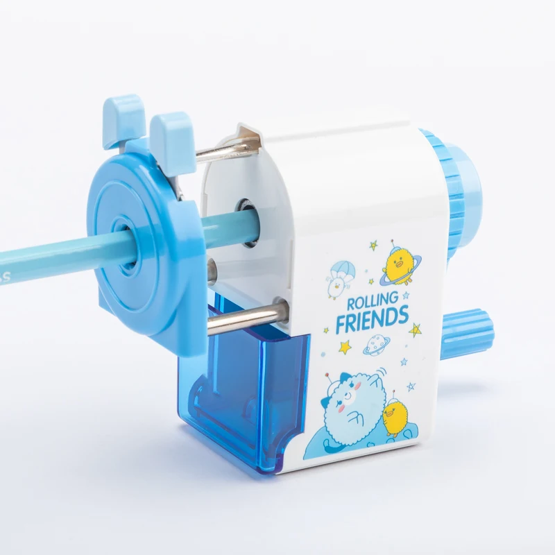 Пластиковая точилка для карандашей с ластиком