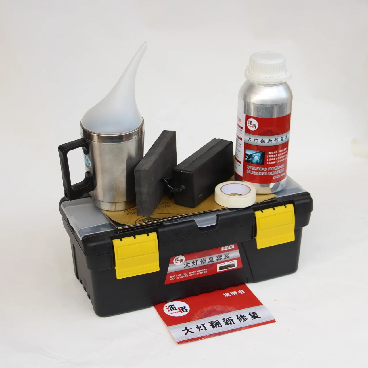 Auto Head Lamp Restoration Tool Car Lamp Renovation Light Cleaner Car Repair