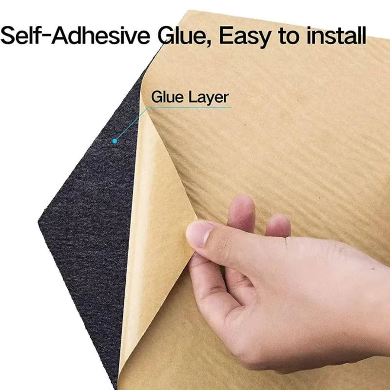 Multi Function Sound Absorbing 100% Polyester Fiber Acoustic Wall Panels DIY Pet Felt Acoustic Panels
