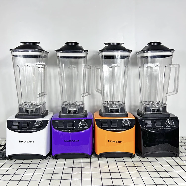 2 In 1 9500w Strong Power Mixer Blender Silver Crest Blender For Home Use Good Quality Blender Mixeur Professionnel